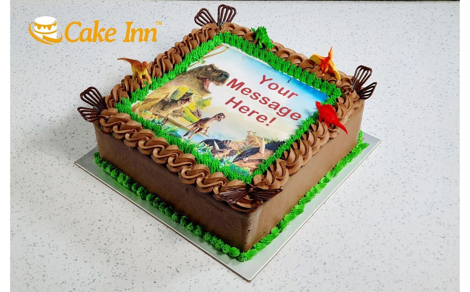 Dinosaur Collection Birthday Cake