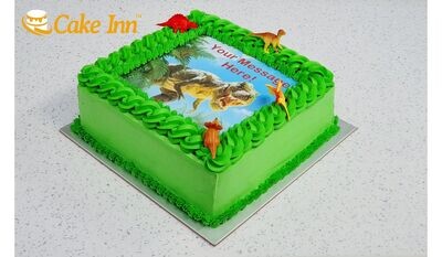 Dinosaur Collection Birthday Cake