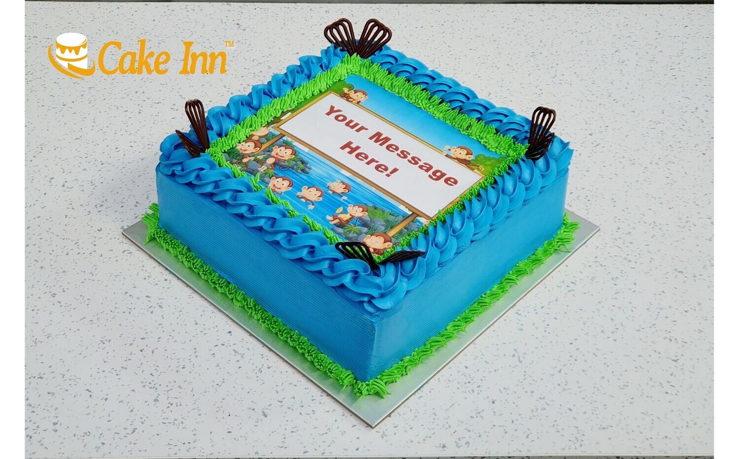 Safari Theme Birthday Cake