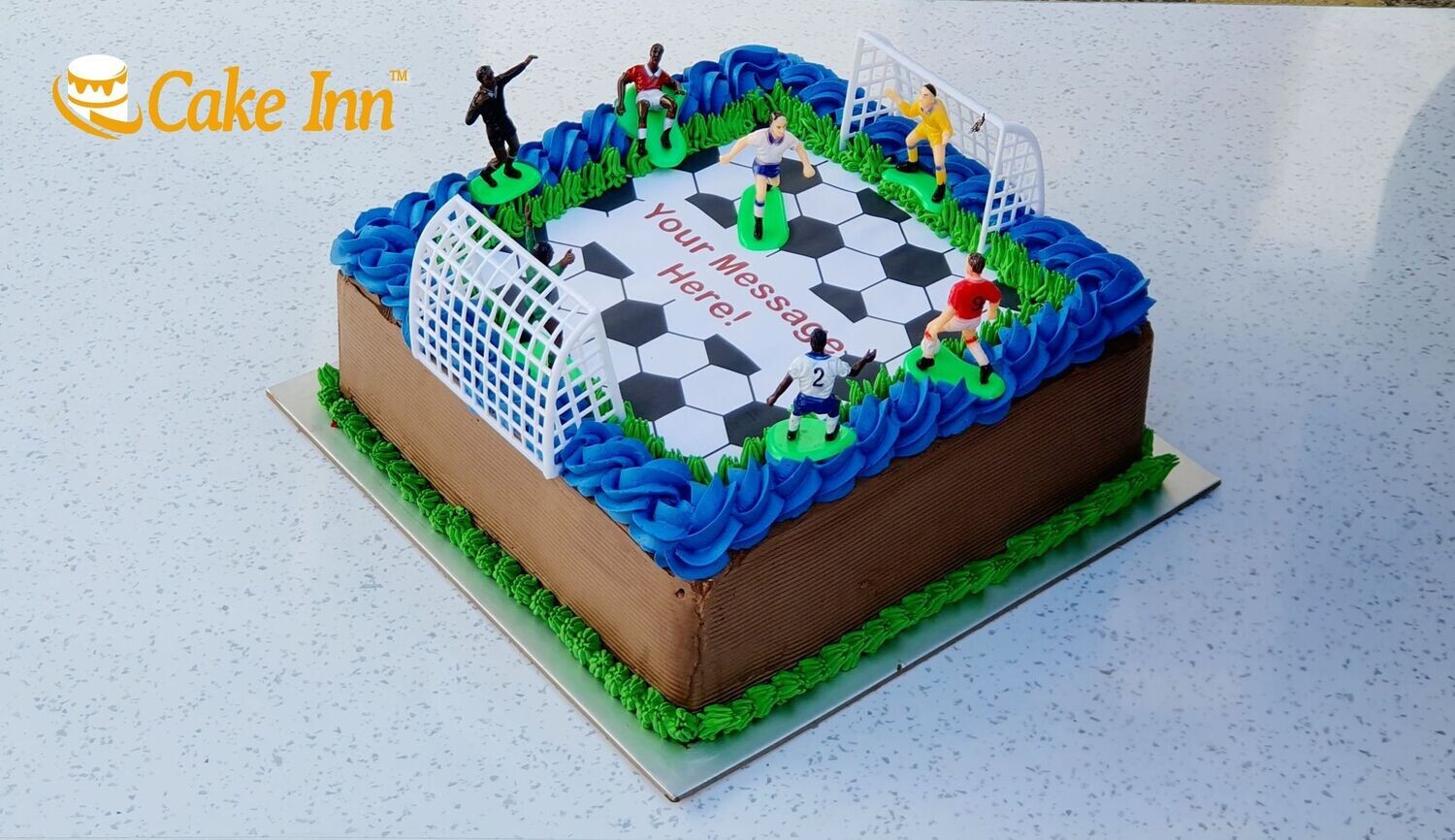 Football Player birthday Cake
