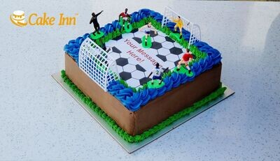 Football Player birthday Cake