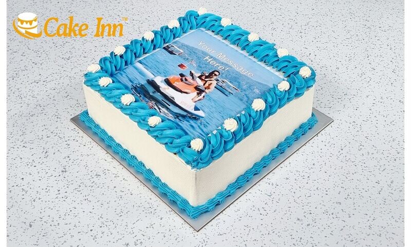 Photo Birthday Cake P465