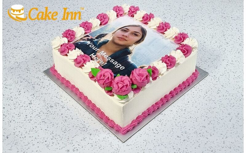 Photo Birthday Cake P464