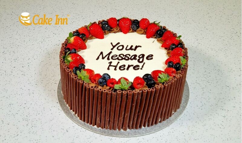 Chocolate Cigarillos & Fruit Cake