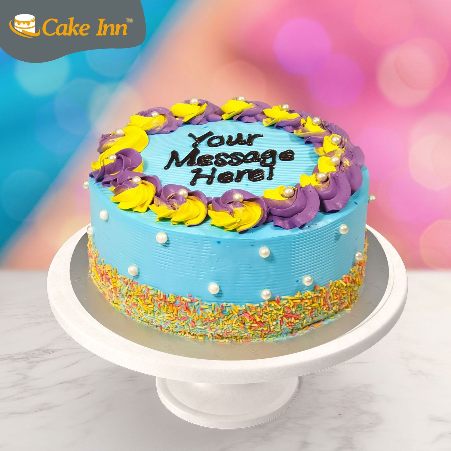 Unicorn Sprinkle cake