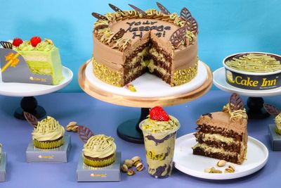Dubai Kunafa Cakes