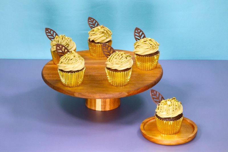 Pistachio Cream Cupcakes