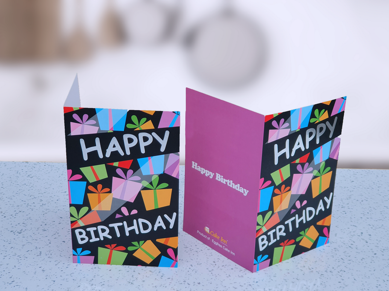 Party Greeting Happy Birthday Card