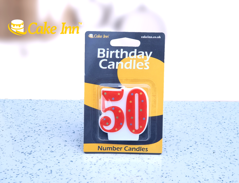 50th birthday candle