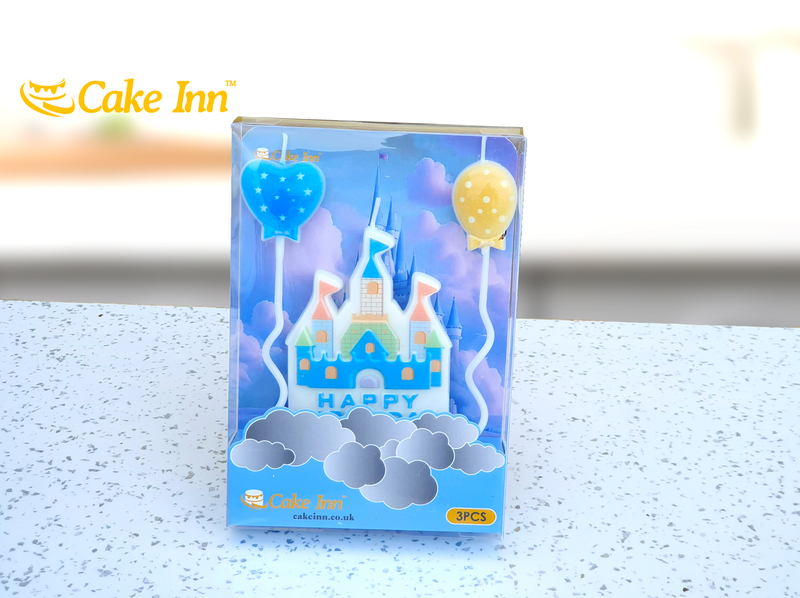 Blue Castle Candle