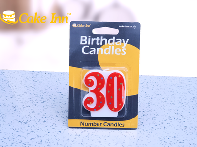 30th birthday candle