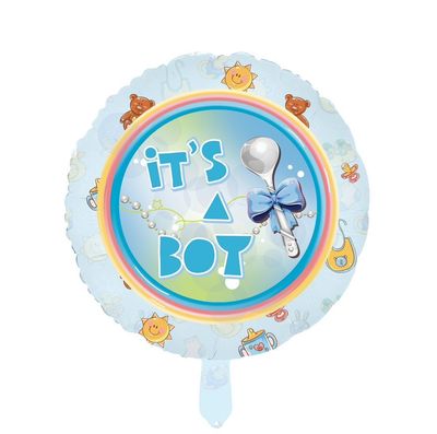 It’s A Boy 18″Foil Balloon Including Helium & Weight