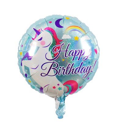 Unicorn 18″Foil Balloon Including Helium & Weight