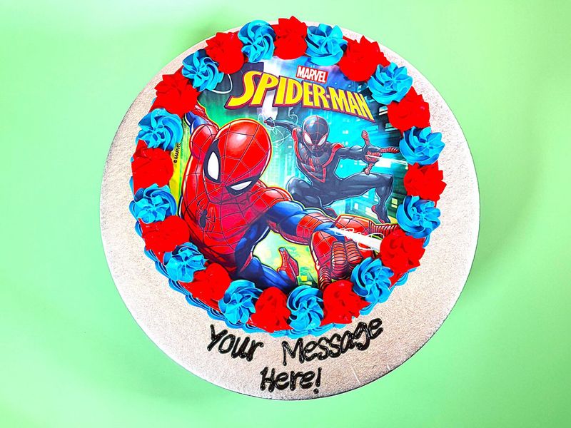 Spiderman Cake