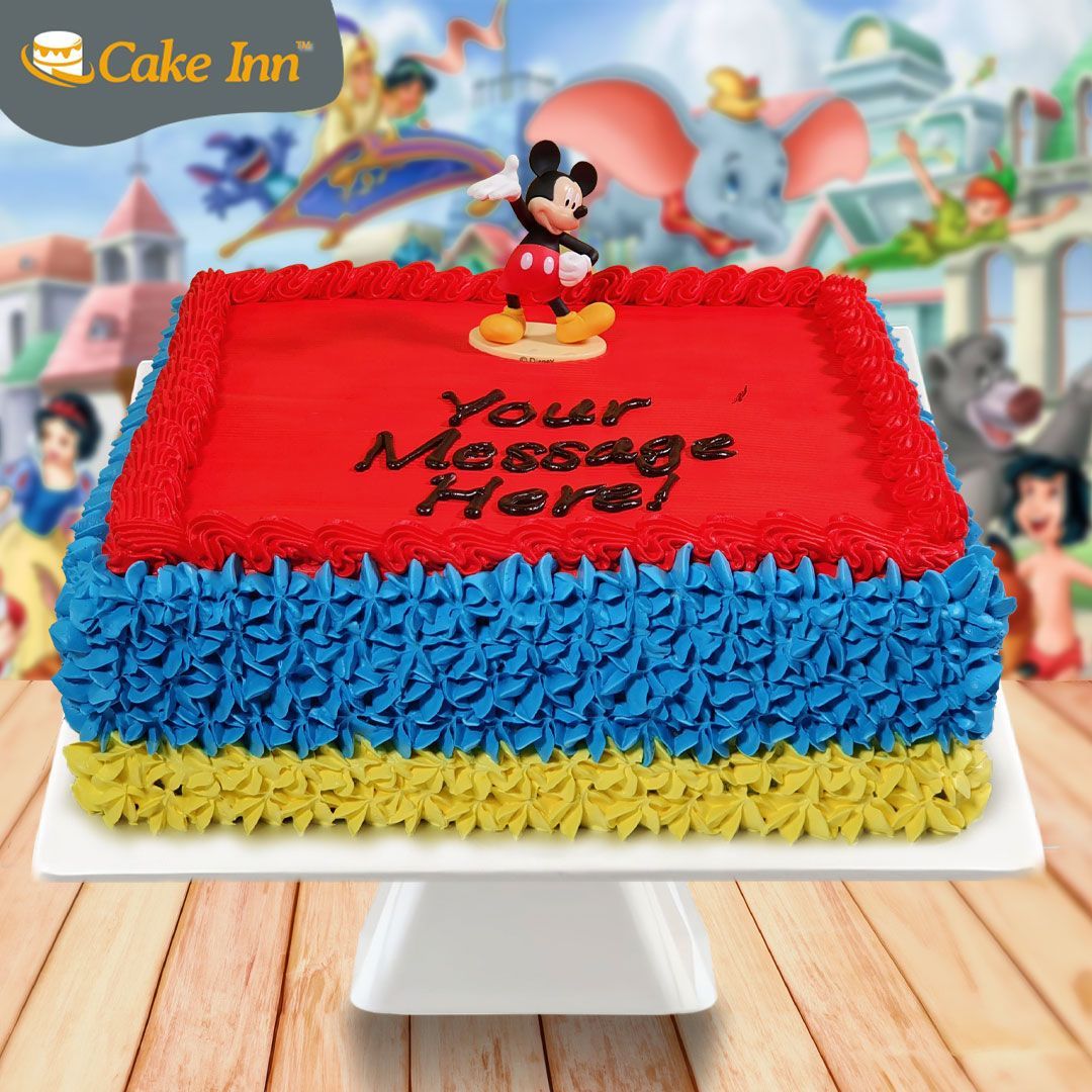 Mickey Mouse Kids Cake