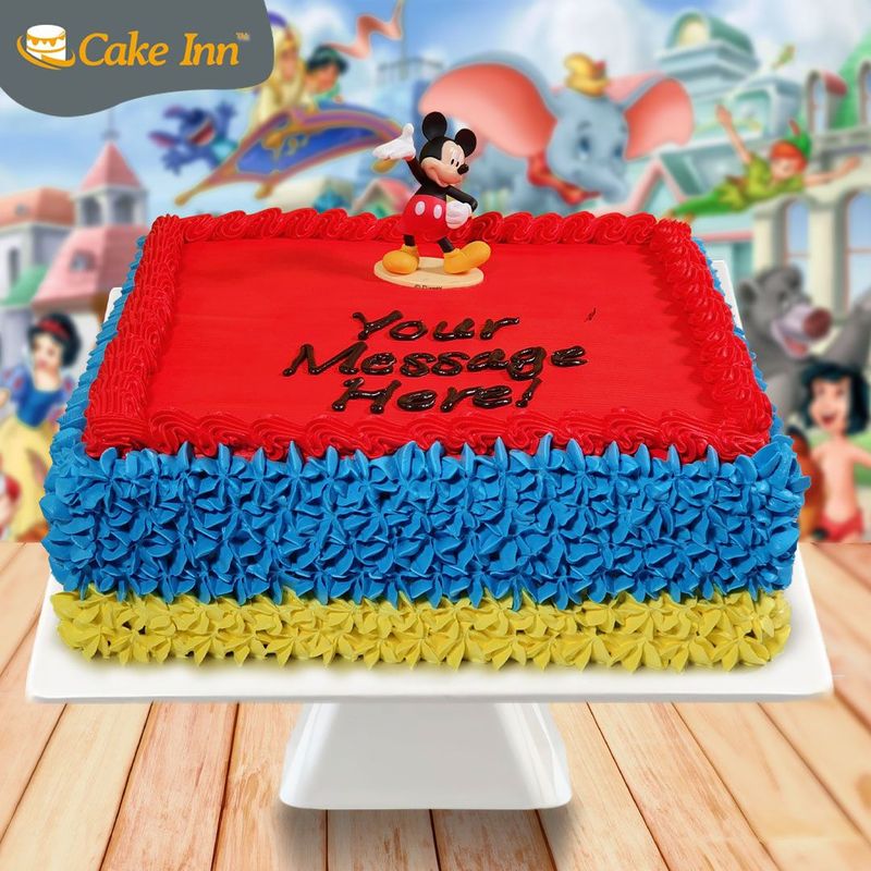 Mickey Mouse Kids Cake