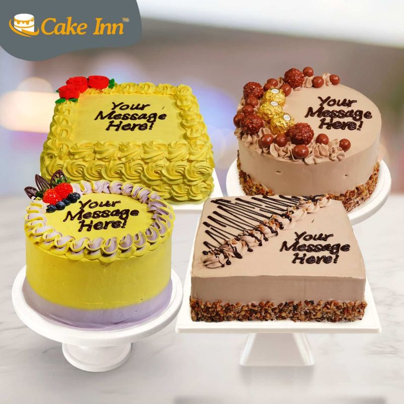 Lemon And Coffee Flavour Cakes