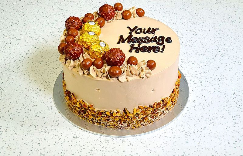 Luxury Coffee & Walnut Cake