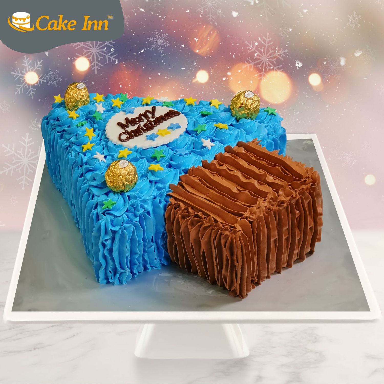 Christmas Tree Cake