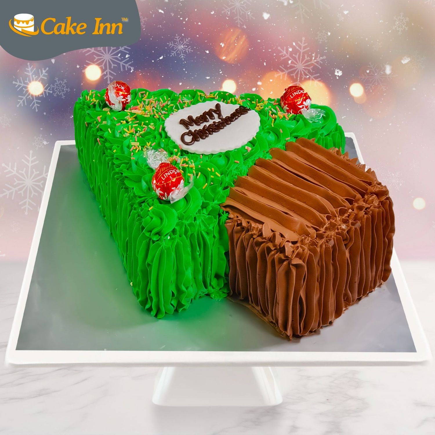 Christmas Tree Cake