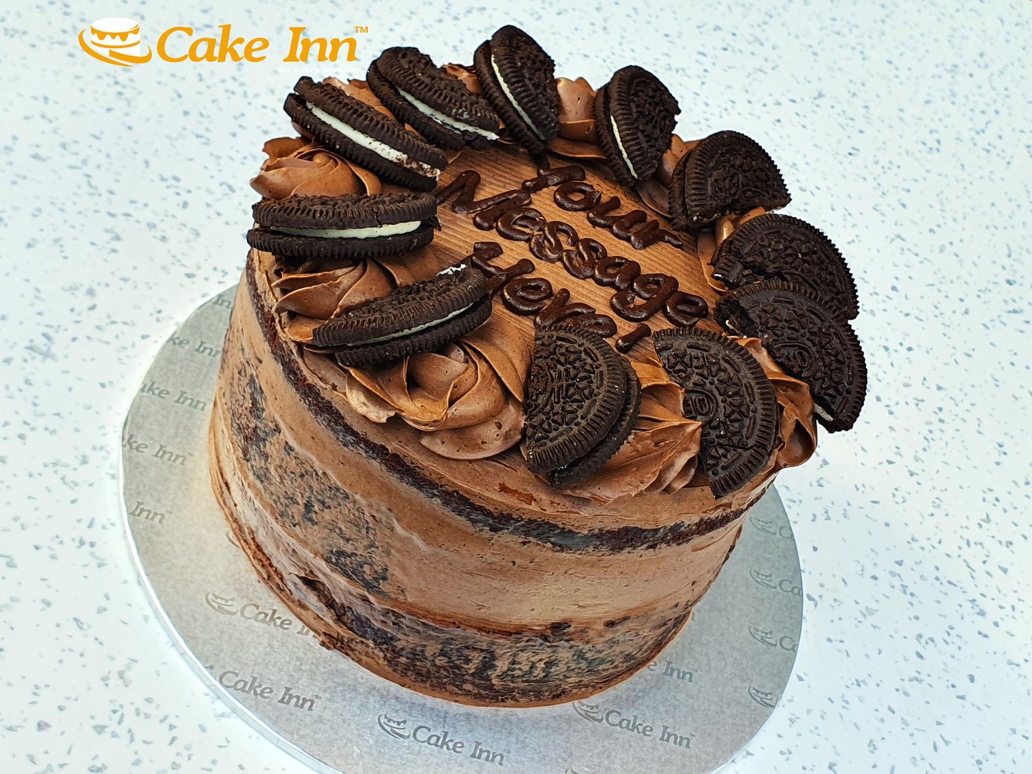 Oreo Vegan Chocolate Cake