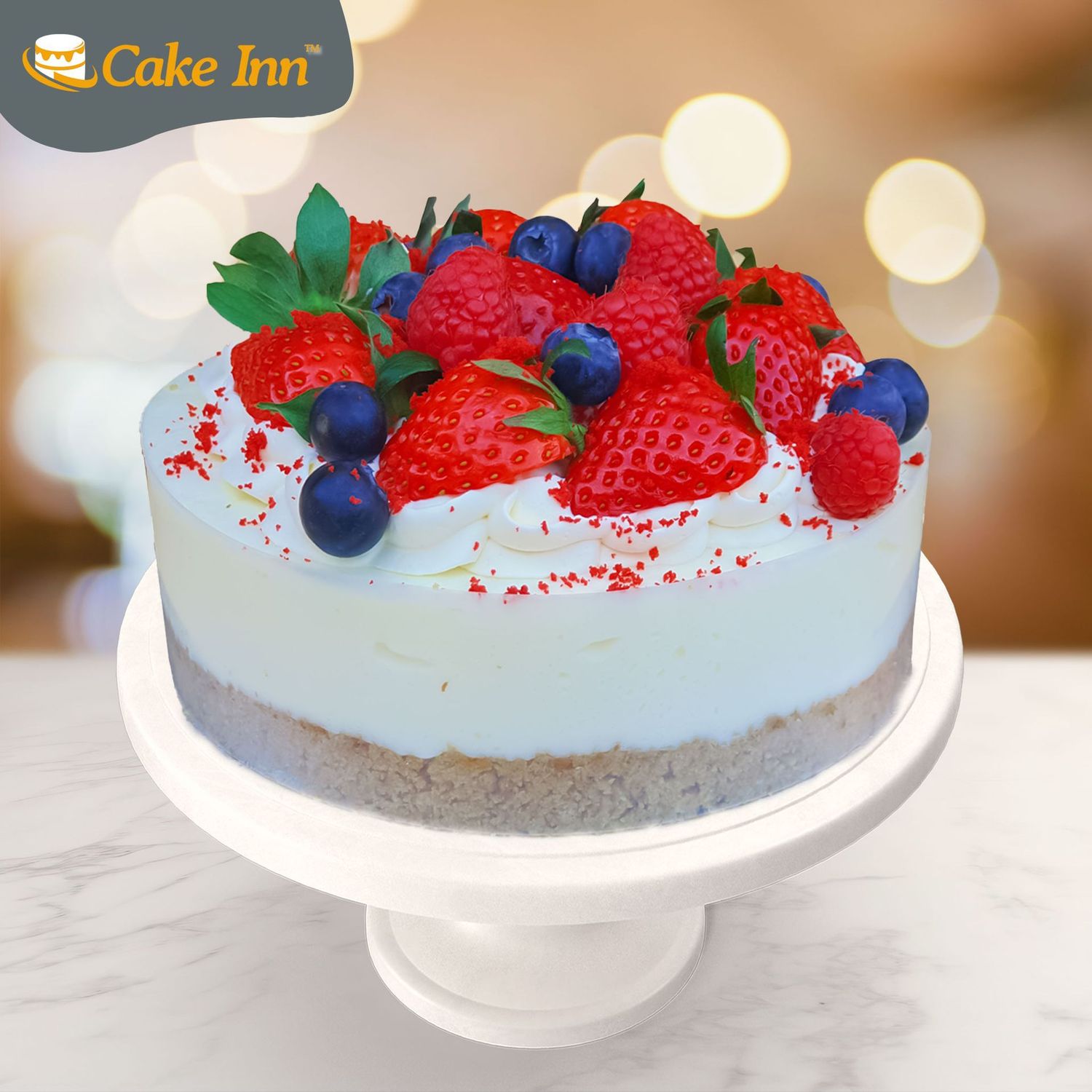 Fruity Berries Cheesecake