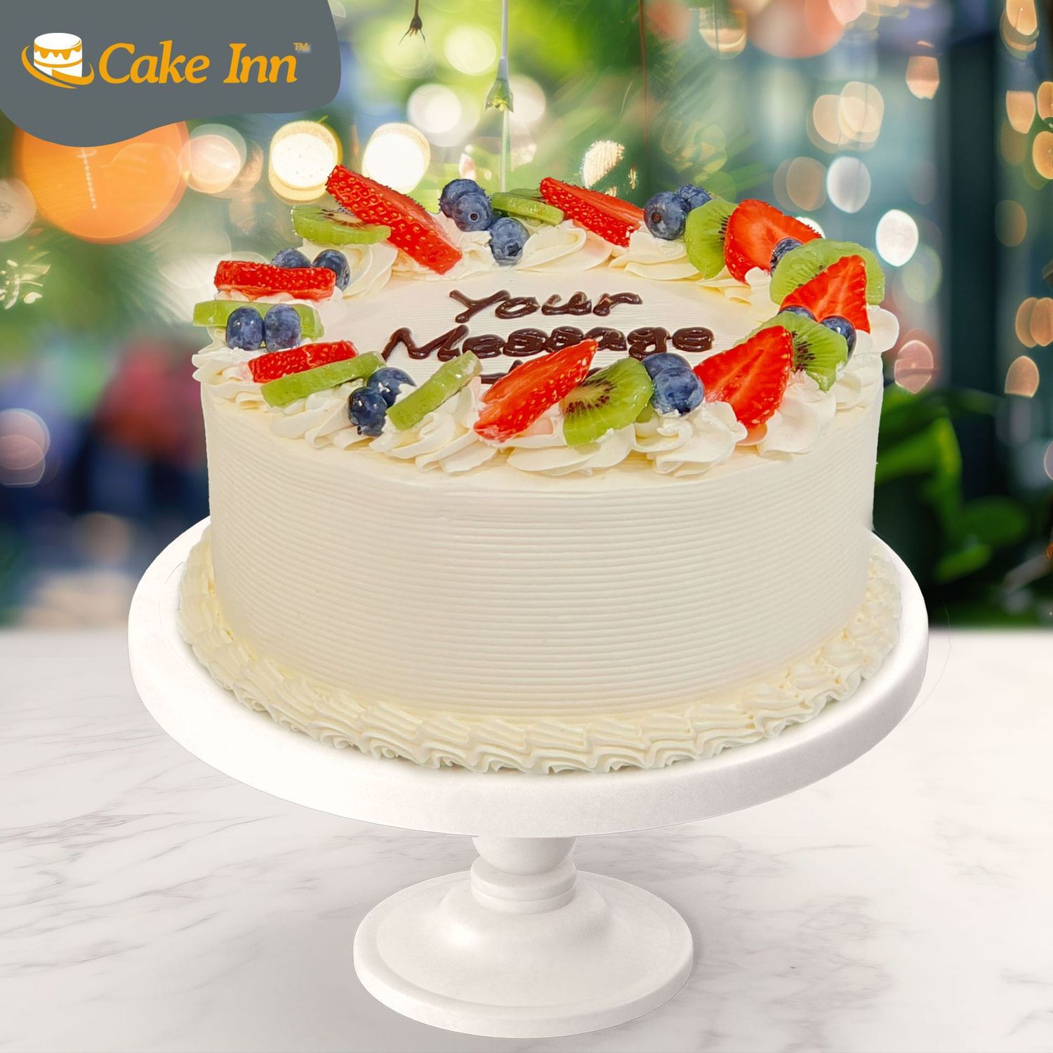Fresh Fruit Birthday Cake R6