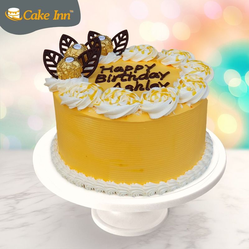 Luxury Mango Cream Cake R171