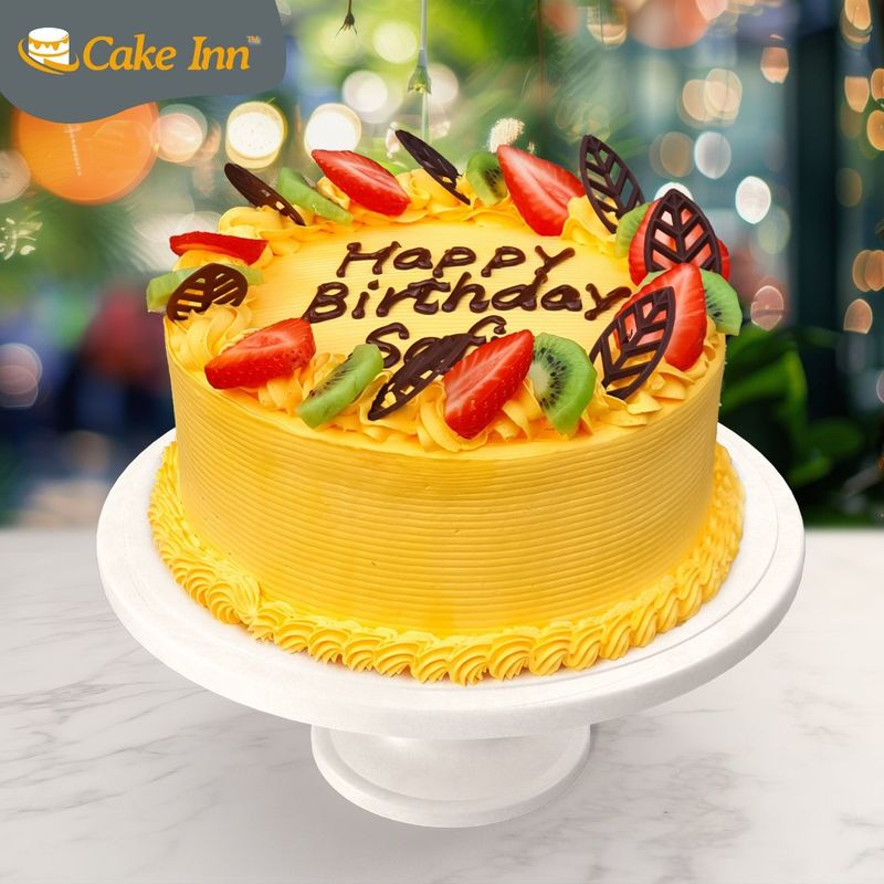 Mango & Fruit Punch Cake R172