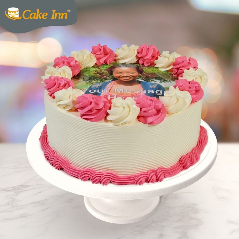 Photo Birthday Cake P471