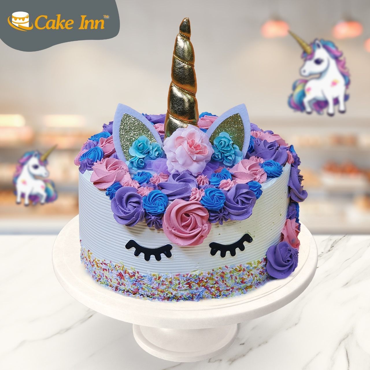 Unicorn Kids Cake