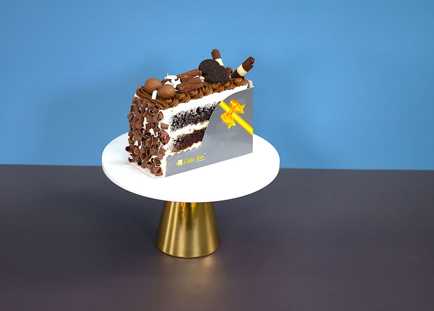 Fully loaded Chocolate Slice