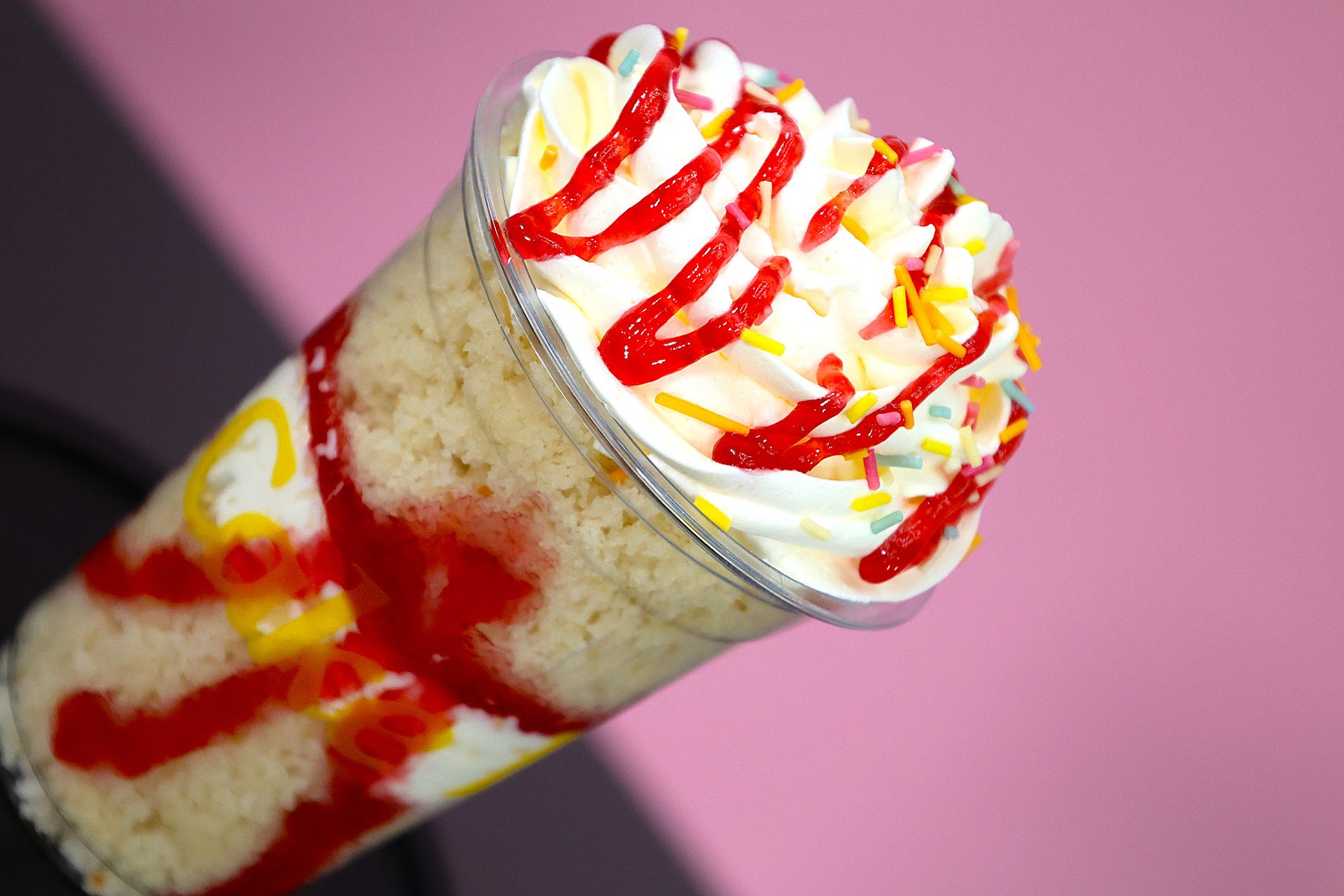 Vanilla Sprinkle's sundae cup
