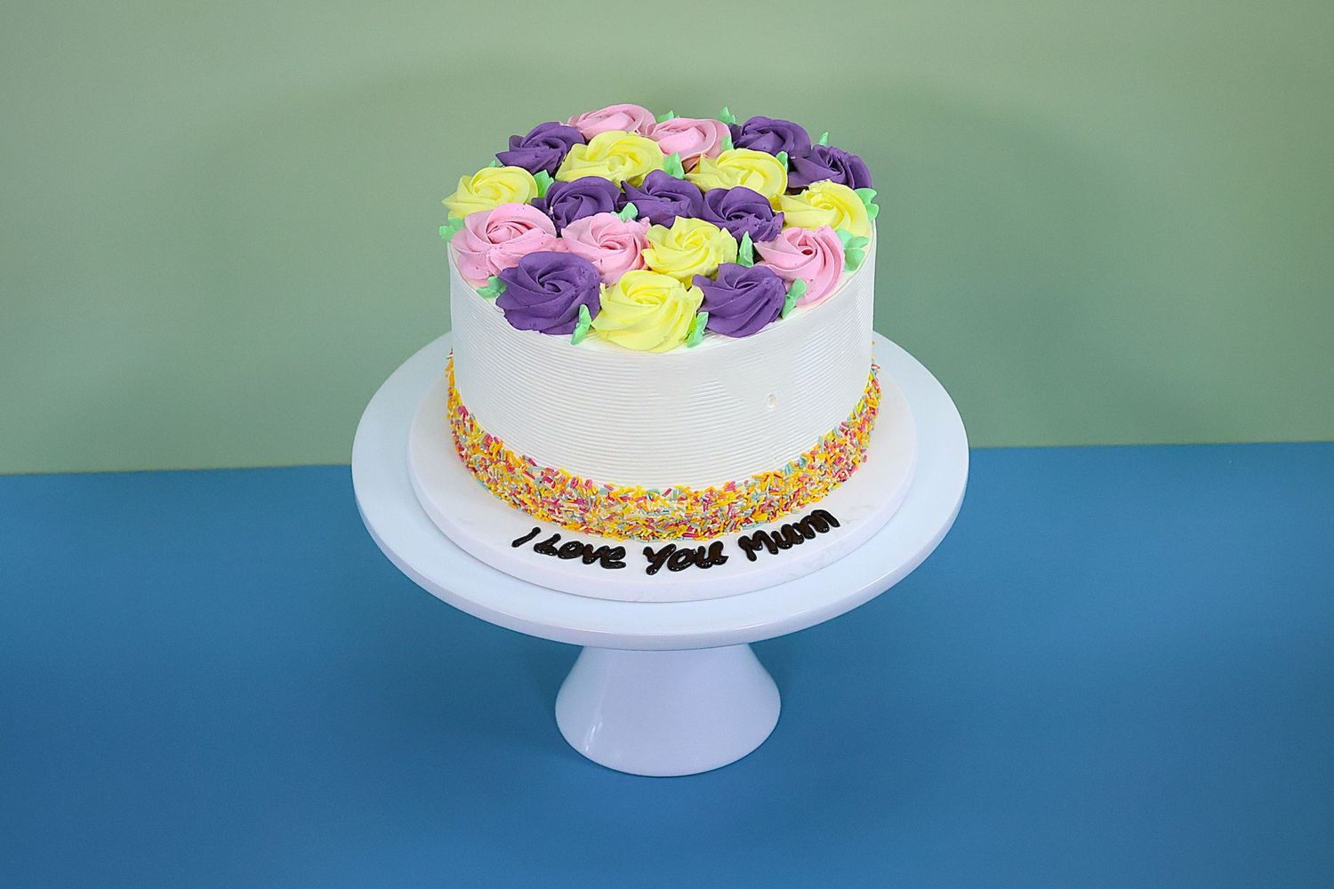 Rosette  or flowers bouquet Cake