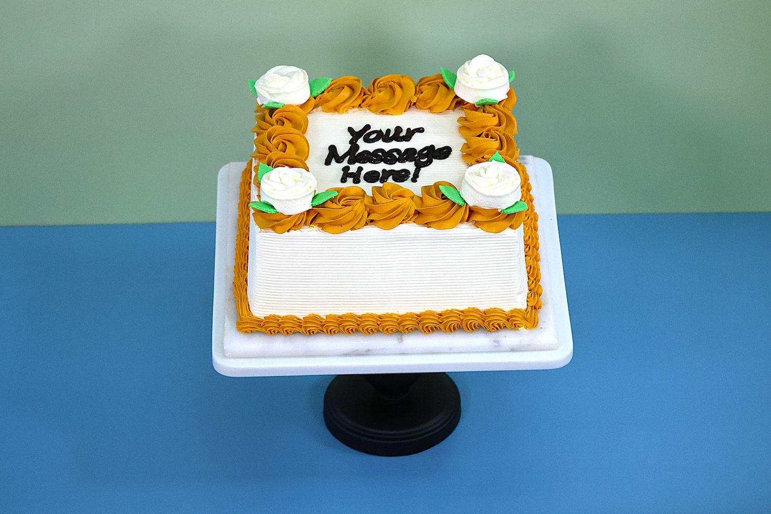 Classic Flowers Birthday Cake