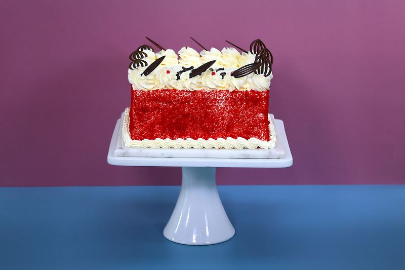 Click & Collect Chocolate leaf's Red velvet Cake Rv324