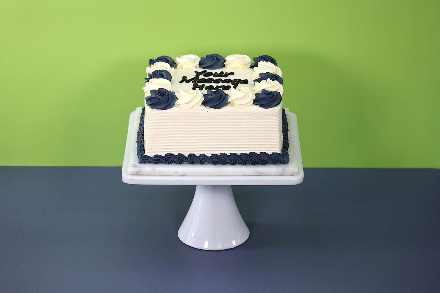 Classic Flowers Birthday Cake