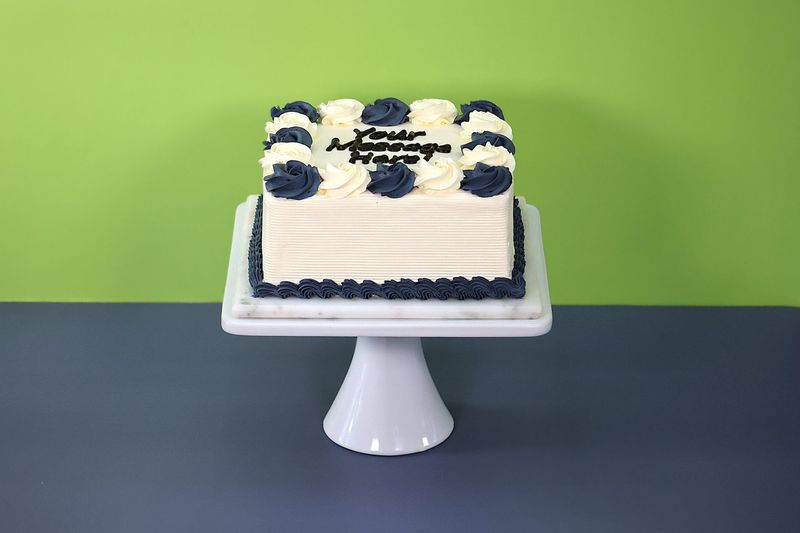 Classic Flowers Birthday Cake