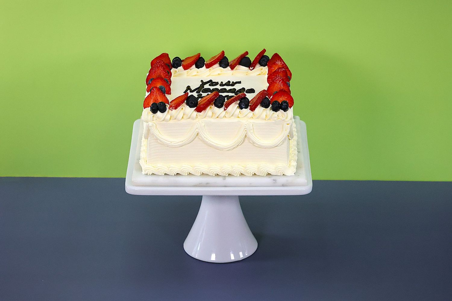 Luxury Fruit Birthday Cake