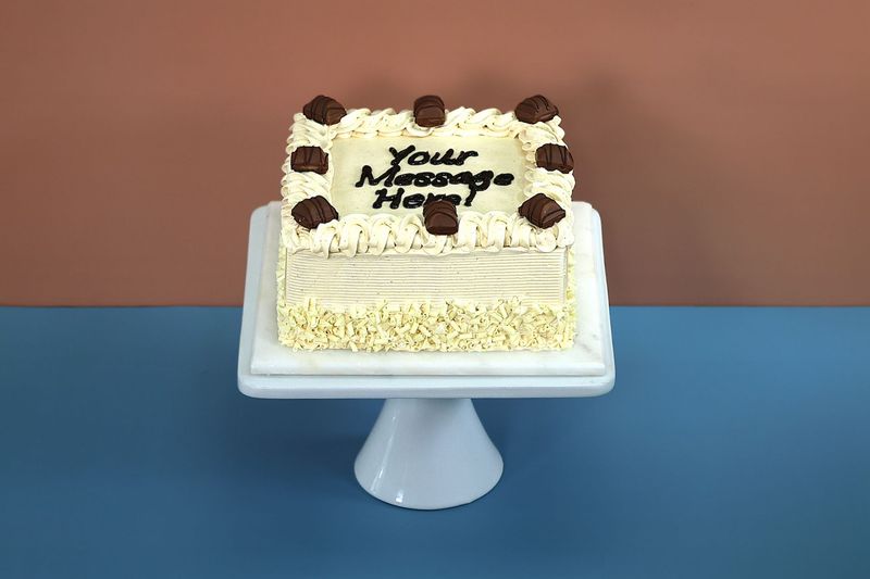 Double Bueno Cream & Kinder Bueno Toppings Cake