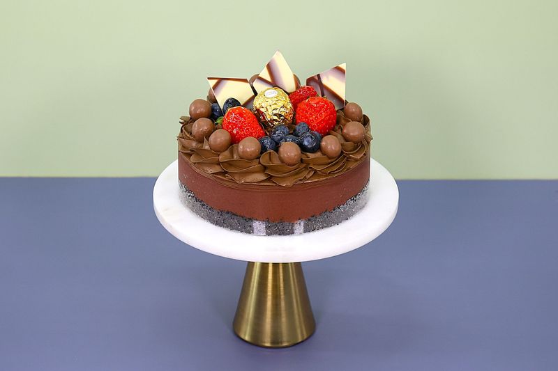 Malty Madness chocolate Cheesecake