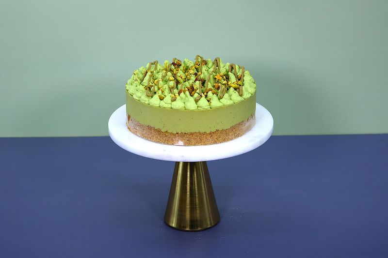 luxury Pistachio Cheesecake