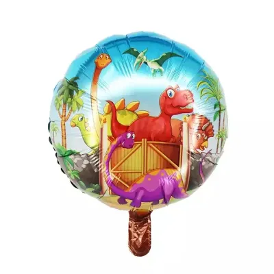 Dinosaur 18"Foil Balloon Including Helium & Weight