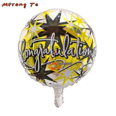 Congratulation 18"Foil Balloon Including Helium & Weight