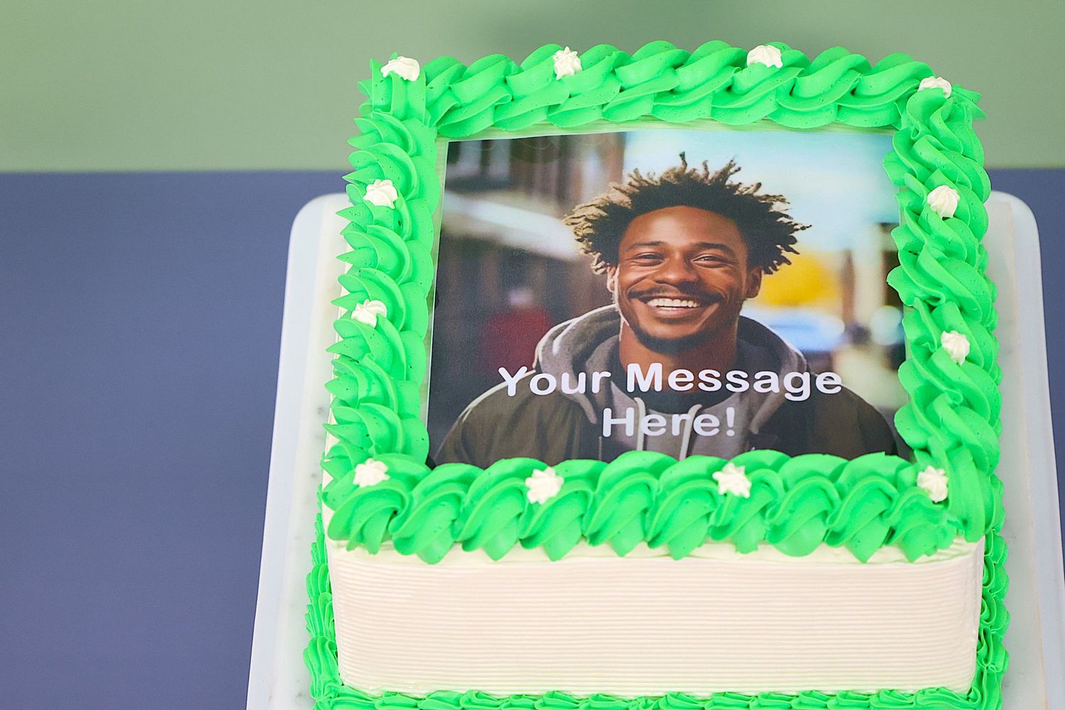 Photo Birthday Cake