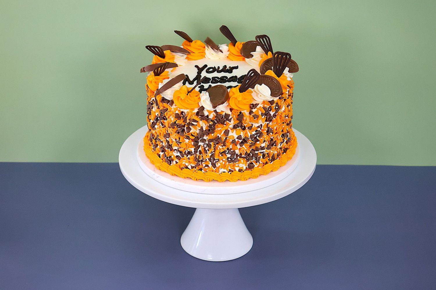Full Orange Birthday Cake R50