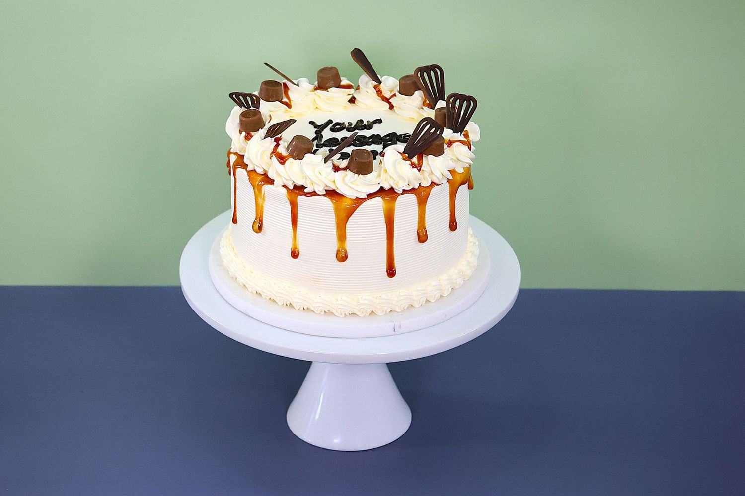Caramel Dripping & Rolo Cake