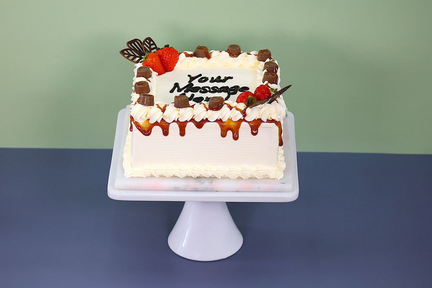Caramel Birthday Cake