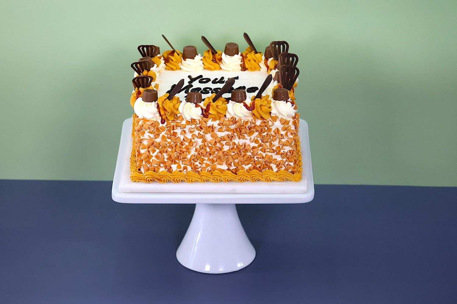Caramel Loaded Cake
