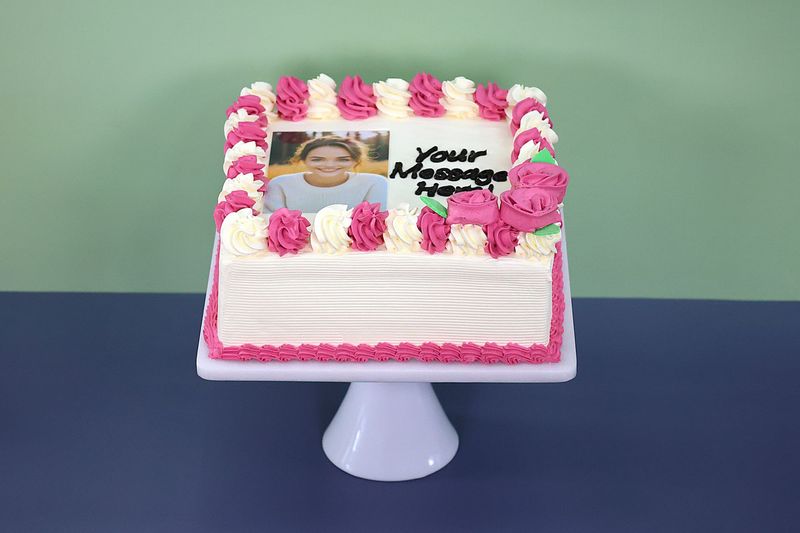 Colour Theme Photo cake